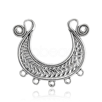 Tibetan Style Alloy Chandelier Links PALLOY-M178-10-1