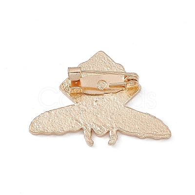 Moth Enamel Pin JEWB-P015-J02-1