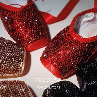 Preciosa® Crystal Hotfix Flatback Stones Y-PRC-HSS16-30240-200-1