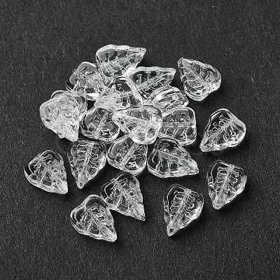 20Pcs Transparent Glass Beads GLAA-Q103-01G-1