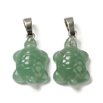 Natural & Synthetic Mixed Gemstone Pendants G-F758-A-P-1