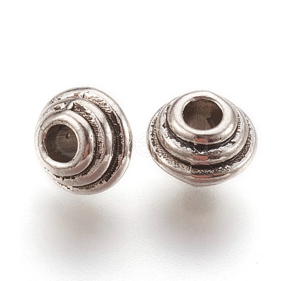 Tibetan Style Alloy Spacer Beads LF5166Y-1