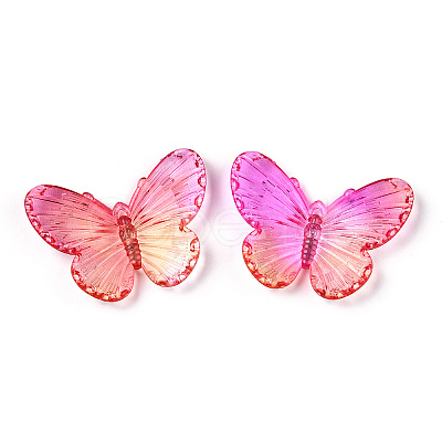 Transparent Acrylic Beads OACR-TAC0007-01A-1
