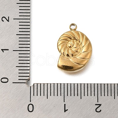 PVD Vacuum Plating 201 Stainless Steel Pendants STAS-C111-21G-1