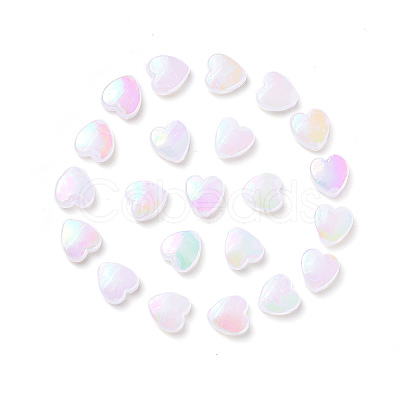 100Pcs Eco-Friendly Transparent Acrylic Beads TACR-YW0001-07H-1
