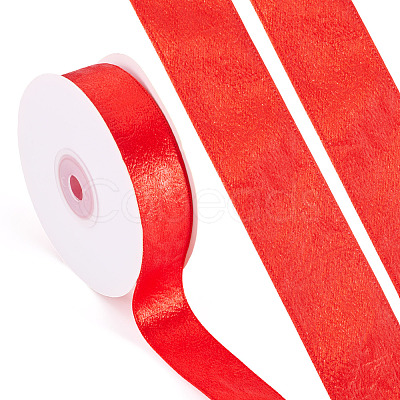 1 Roll Imitation Leather Polyester Ribbon LC-TA0001-02E-1