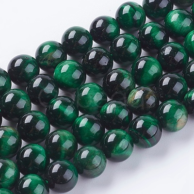 Natural Tiger Eye Beads Strands LS-G-G544-8mm-03-1