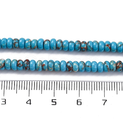 Synthetic Imperial Jasper Dyed Beads Strands G-K343-C39-04-1