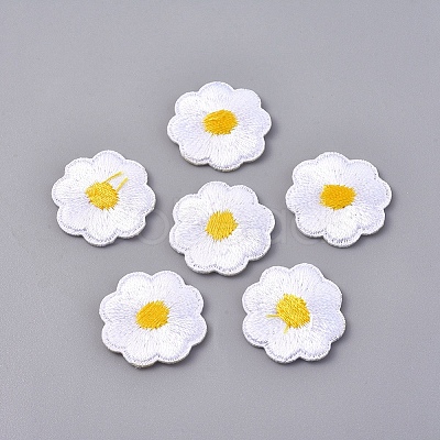 Computerized Embroidery Cloth Iron on/Sew on Patches LS-DIY-WH0162-31-1
