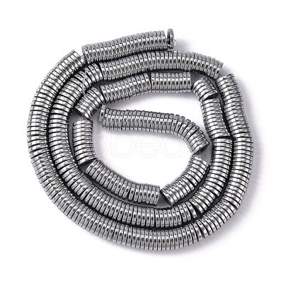 Electroplate Non-magnetic Synthetic Hematite Beads Strands G-J216E-08-1