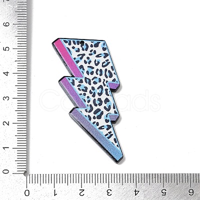Double-side Printed Opaque Acrylic Pendants FIND-D283-09G-1