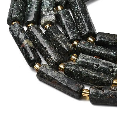 Natural Serpentine Beads Strands G-D353-A05-1-1