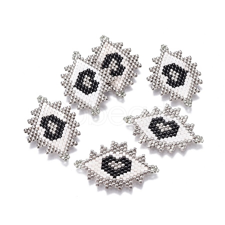MIYUKI & TOHO Handmade Japanese Seed Beads Links SEED-A029-BB03-1