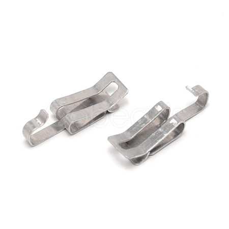 Aluminum Roof De-Icing Cable Clips AJEW-WH0258-034-1