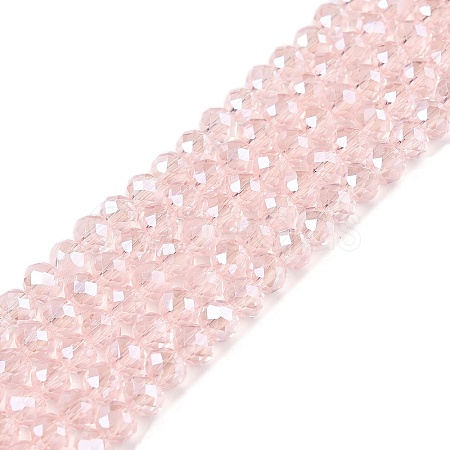 Electroplate Glass Beads Strands EGLA-A044-T3mm-A22-1