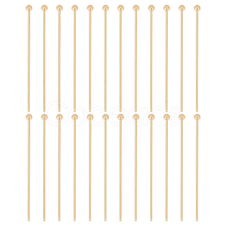 150Pcs Brass Ball Head Pins KK-GO0001-60-1