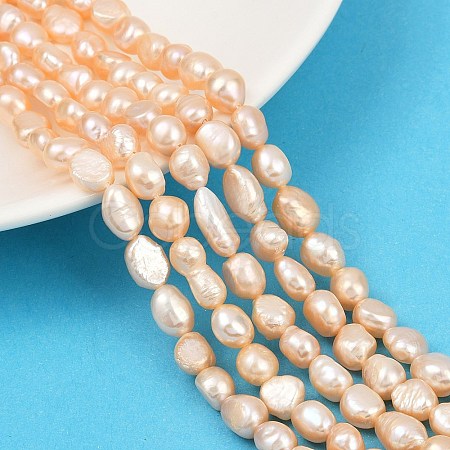 Natural Cultured Freshwater Pearl Beads Strands PEAR-P064-20J-03B-1