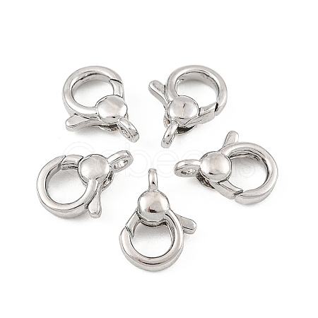 SHEGRACE Brass Lobster Claw Clasps XGR0093P-159P-1