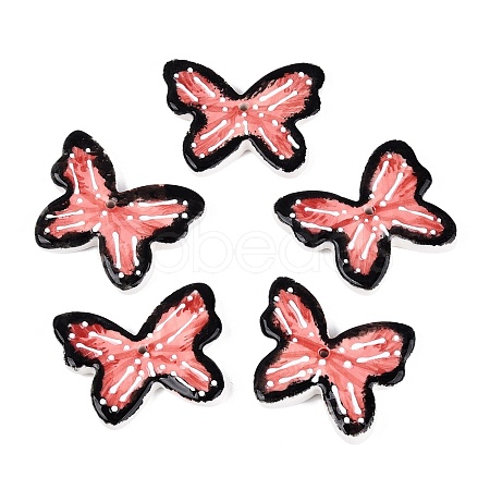 Handmade Porcelain Beads PORC-Q008-02D-1