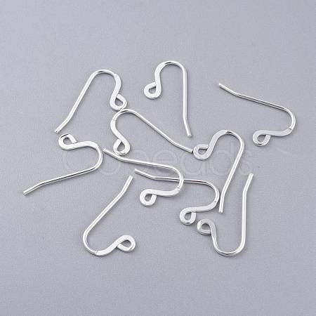 304 Stainless Steel French Earring Hooks STAS-K210-24S-1