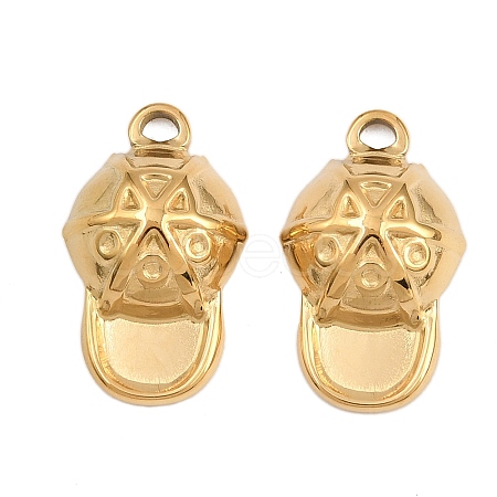 304 Stainless Steel Pendants STAS-H241-10G-1