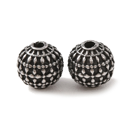 304 Stainless Steel Beads SA-CBAFBAB-09AS-C-1