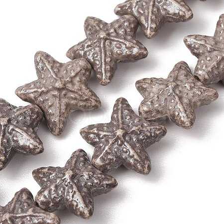 Vintage Handmade Porcelain Beads Strands PR-CBAA37B-04B-1