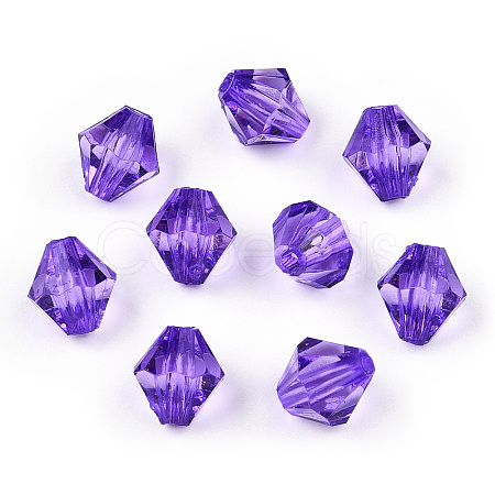Transparent Acrylic Beads TACR-S146-8mm-33-1