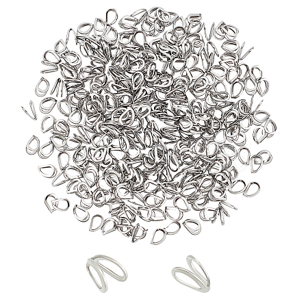 304 Stainless Steel Pendant Bails STAS-UN0023-19-1