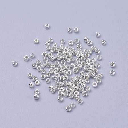 Electroplate Glass Seed Beads SEED-Q003-2-1