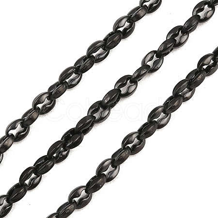 304 Stainless Steel Coffee Bean Link Chains CHS-H118-07EB-01-1