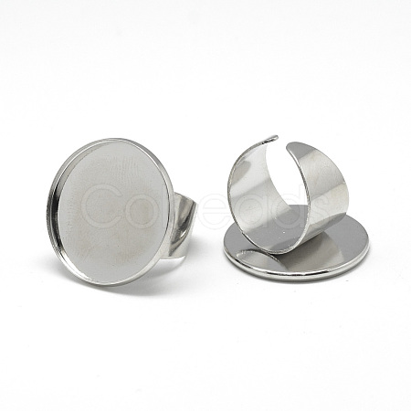 Iron Pad Ring Settings X-MAK-Q011-41P-20mm-NR-1