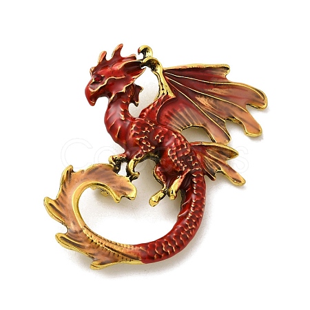 Dragon Enamel Pin Brooches X1-JEWB-F027-01-1