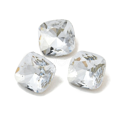 Glass Rhinestone Cabochons RGLA-L029-14B-211-1