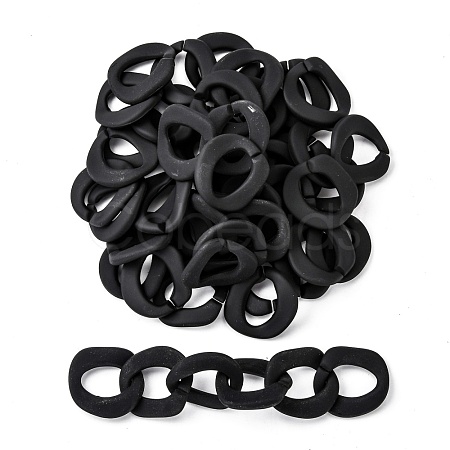 Rubberized Style Acrylic Linking Rings OACR-N011-007C-1