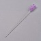 Plastic Fluid Precision Blunt Needle Dispense Tips, Purple, 98mm, 100pcs/set