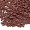 Glass Seed Beads, Opaque Colours Seed, Small Craft Beads for DIY Jewelry Making, Round, Coconut Brown, 2mm, Hole:1mm, about 30000pcs/pound