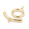 Rack Plating Brass Toggle Clasps KK-B036-09G-3