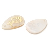 Natural Freshwater Shell Pendants SHEL-K006-23-2