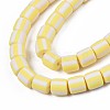 Handmade Polymer Clay Bead Strands CLAY-T020-12I-3