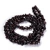 Natural Garnet Beads Strands G-G011-07-3