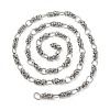 304 Stainless Steel knot with Oval Link Chains CHS-S012-06P-2