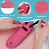 Suede Flat Toe Guard Protectors AJEW-WH0270-860B-05-3