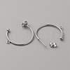 304 Stainless Steel Stud Earring Findings X1-STAS-TAC0017-02D-2