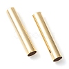 Brass Tube Beads KK-Y003-73H-G-2