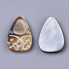 Natural Black Lip Shell Cabochons SHEL-R047-09-2