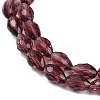 Transparent Glass Beads Strands EGLA-N013-T6mm-D03-3