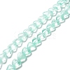 Transparent Glass Beads Strand GLAA-F112-01E-2