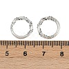 Tibetan Style Alloy Linking Rings TIBE-B003-06AS-3