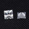 10PCS Clear Grade A Square Shaped Cubic Zirconia Pointed Back Cabochons X-ZIRC-M004-7x7mm-007-2